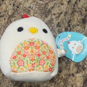 Squishmallows Floral Chicken Plush